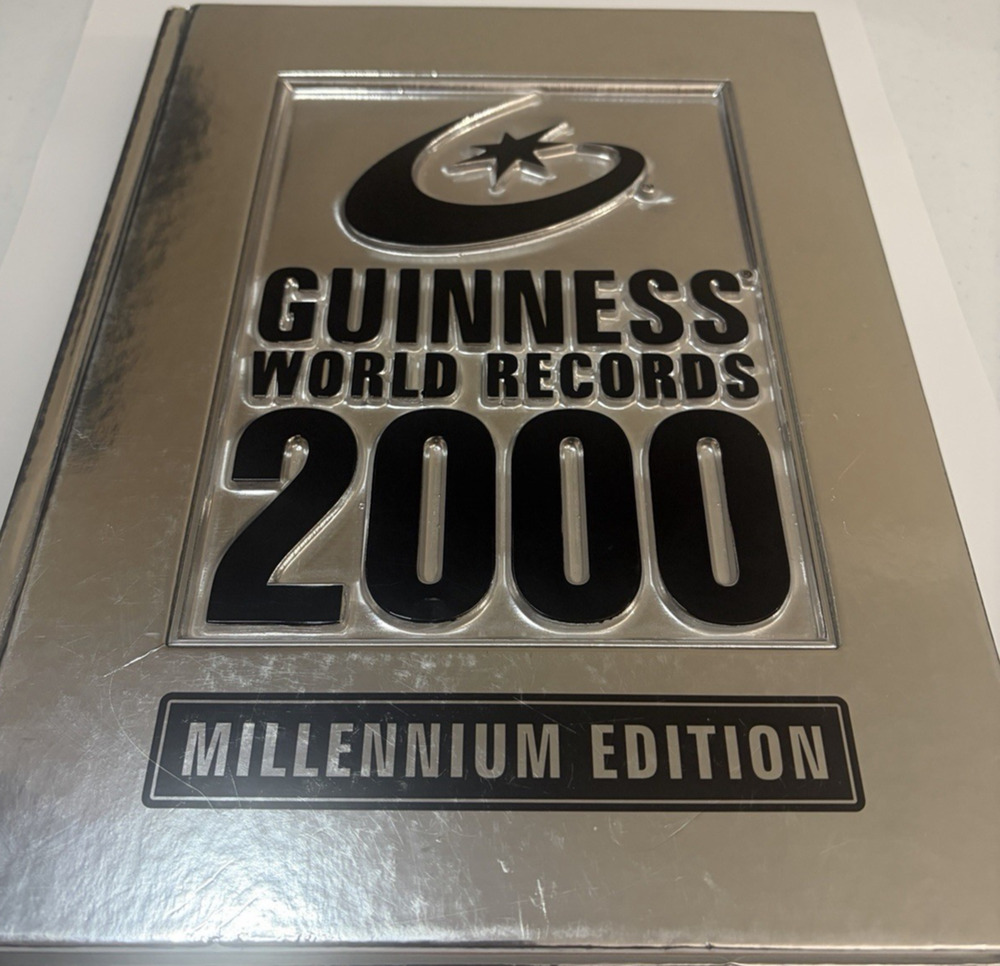 Guinness World Records 2000 Millennium Edition Hardcover Book